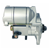 Starter motor, silver 12V CW, 13-tooth, DGT Agri mower replacement