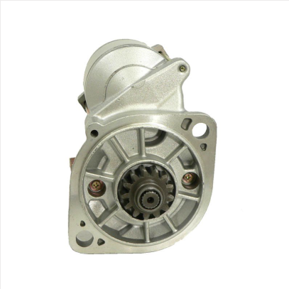Starter motor, silver metal, 12V CW 13-tooth mower replacement by DGT Agri
