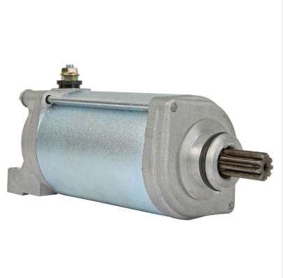 DGT Agri starter motor with silver metal body for Can-Am DS 650, BMW F650/F800, Aprilia Pegaso 650