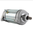 Starter motor for Polaris Ranger/Sportsman/RZR (2002-2015), silver metal housing