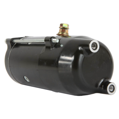 DGT Agri starter motor for Honda ATC200E/ATC200M/TRX200 Fourtrax, black cylindrical body with mounting studs