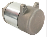 Starter motor for Honda TRX250 Recon/EX/Sportrax/TRX250X, silver metal housing