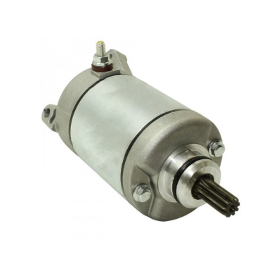 Starter motor for Polaris Ranger/Sportsman 570 ATV, silver metal body