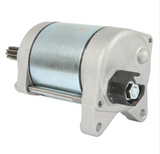 Starter motor for Honda TRX250TE/TRX250TM Fourtrax Recon by DGT Agri, blue body with silver housing