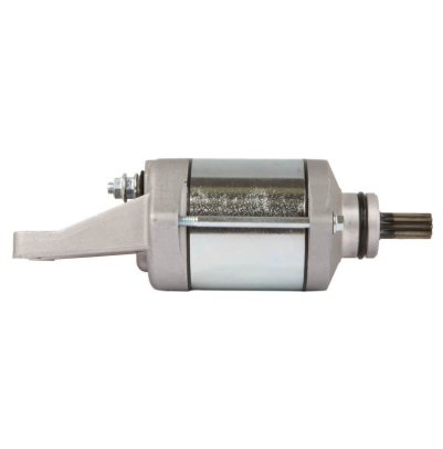 Starter motor for Kawasaki KVF360 Prairie ATV (2009–2013), 21163-0047, DGT Agri, silver finish