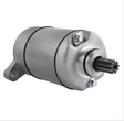 Starter motor by DGT Agri, silver finish, for Polaris Sportsman/Ranger/Magnum/Scrambler 325–700cc