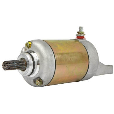 Starter motor for Suzuki LTA450X/LTA500X KingQuad ATV by DGT Agri, metallic steel body (2007–2025)