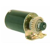 Starter motor DGT Agri, green housing, 12V CCW 24-tooth gear for Briggs & Stratton engines