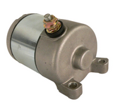 Starter Motor by DGT Agri for Honda TRX450ER Sport ATV, silver housing with mounting ears