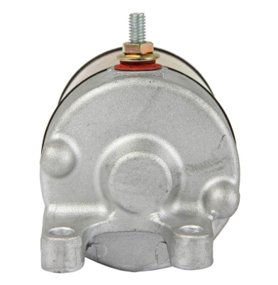 Starter motor, silver metal, DGT Agri replacement for Honda TRX400EX Sportrax / TRX400X ATV (2005–2014)