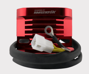 RMSTATOR machined aluminium MOSFET regulator/rectifier with bypass for Triumph Daytona 675 / Street Triple 675