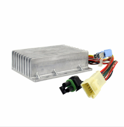Surepower ECM kit for Polaris Scrambler/Sportsman 2004-2006, DGT Agri, silver aluminum housing with wiring harness