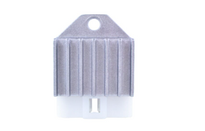 Regulator Rectifier by DGT Agri for Yamaha Trailway 200/Jog 50/Razz 50/Zuma II; finned aluminum heatsink