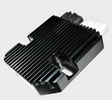 DGT Agri REVOLT regulator rectifier with black finned heatsink and white connector.