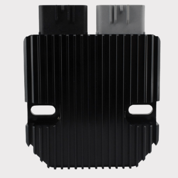 DGT Agri REVOLT Regulator Rectifier - black finned module with dual connectors