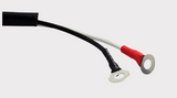 DGT Agri REVOLT regulator rectifier for Victory Cross Country; black and white wires with ring terminals