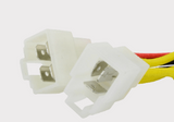 REVOLT regulator rectifier motorcycle voltage regulator; white connector blocks with yellow wiring, DGT Agri