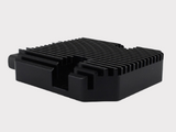 REVOLT regulator/rectifier for motorcycles, black finned heatsink, DGT Agri voltage regulator