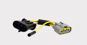 REVOLT regulator/rectifier for motorcycles with yellow wires and gray housing; DGT Agri voltage regulator.