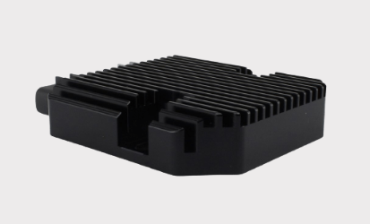 REVOLT Regulator Rectifier, black motorcycle voltage regulator with cooling fins