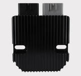 REVOLT Regulator Rectifier black heat-sink module by DGT Agri for Suzuki GSX-R 600/750 Hayabusa 1300 LTF500 Quadrunner