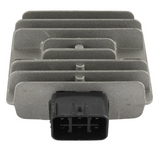 Voltage regulator rectifier with aluminum heatsink and 4-pin connector