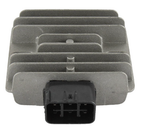 Voltage regulator rectifier with aluminum heatsink and 4-pin connector