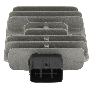 Voltage regulator rectifier with aluminum heatsink and 4-pin connector