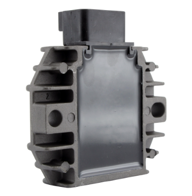 MOSFET regulator rectifier module with black heatsink housing for Honda TRX250/400, Suzuki LTR450/LTZ400