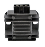 Regulator rectifier module, black heat-sink design for Kawasaki KLF220/KLF250 Bayou and KLR650 series
