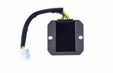 Regulator rectifier for Polaris Outlaw 110 / Sportsman 110 / RZR 170 Youth ATV with wiring harness.