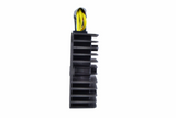 Regulator rectifier for Polaris Outlaw 110/Sportsman 110/RZR 170 ATV, black housing with yellow wiring