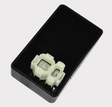 CDI box for Honda TRX400FW Fourtrax Foreman ATV, black rectangular module with white connector