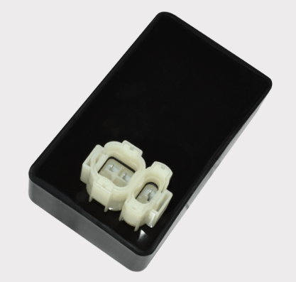 CDI box for Honda TRX400FW Fourtrax Foreman ATV, black rectangular module with white connector
