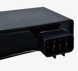 Performance CDI module for Suzuki LTZ250 ATV; black ignition module with 3-pin connector