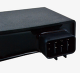 Performance CDI module for Suzuki LTZ250 ATV; black ignition module with 3-pin connector