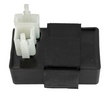 CDI module for Kymco MXer 125/150 ATV, black body with white connector