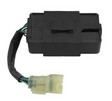 CDI module for Kymco ATV Maxxer 50 Mongoose 250 (2006-2008), DGT Agri black electronic unit with wiring harness.