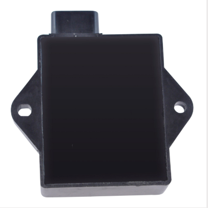 Performance CDI Module for Yamaha YFM250 Bear Tracker ATV by DGT Agri, black plastic module with mounting flanges