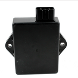 Performance CDI module for Yamaha YFM250 Bear Tracker ATV, black plastic with top connector and mounting flanges