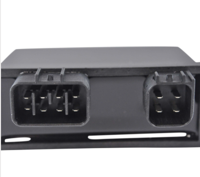 Performance CDI Module for Yamaha YFZ450 ATV by DGT Agri, black housing with dual 6-pin connectors.