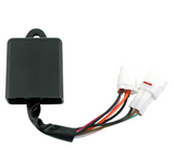 DGT Agri Performance CDI Module for Yamaha YFB250 Timberwolf/YFM250 Bear Tracker; black box with white connectors