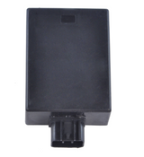 CDI Module for Polaris 300–500cc ATVs by DGT Agri, black rectangular unit with a multi-pin connector