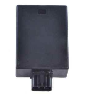 CDI Module for Polaris 300–500cc ATVs by DGT Agri, black rectangular unit with a multi-pin connector
