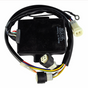 CDI module for Yamaha YFM350 Warrior ATV, black box with multi-color wiring, by DGT Agri.