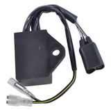 Performance CDI module for Polaris Trail Boss 250 / Scrambler 250 ATV, black with wiring harness