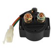 Starter relay for Can-Am DS250 / Arctic Cat ATV; black plastic body with copper terminal studs and a white 3-pin connector.