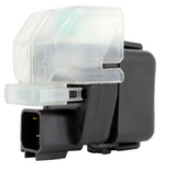 Starter solenoid, DGT Agri; translucent top, black housing for Suzuki KingQuad/GSX-R models.