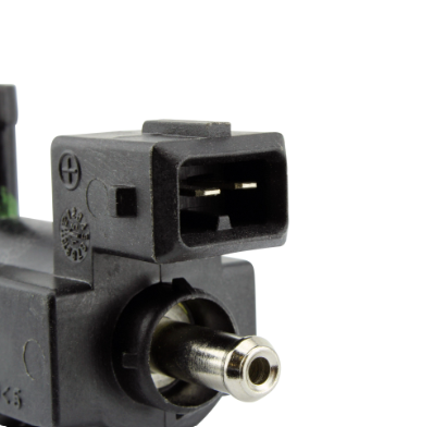 Boost Control Valve Solenoid for Polaris RZR 900/1000 XP Turbo and Indy 750 FST Turbo, black plastic body with port