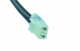 Starter solenoid connector by DGT Agri for Honda TRX300EX Sportrax ATV (2007–2009), green two-pin plug